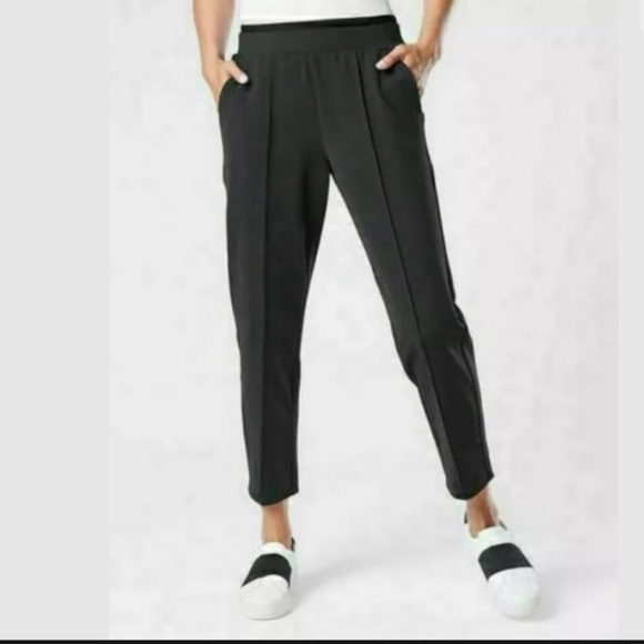 🆕 Athleta Venice Pintuck Pant Black - Picture 2 of 6